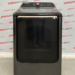 Open Box Samsung 27” Electric Dryer DVE54CG7550V For Sale