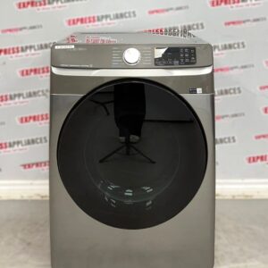 Open Box Samsung 27” Electric Stackable Dryer DVE45B6305P For Sale