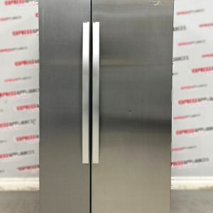 Open Box Whirlpool 33” Side-By-Side Refrigerator WRS312SNHM08 For Sale