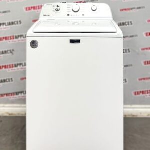 Used Maytag 27” Top Load Washing Machine MVW4505MW1 For Sale