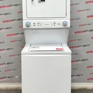 Open Box Frigidaire 27” Laundry Center Washer and Dryer FLCE752CAW4 For Sale
