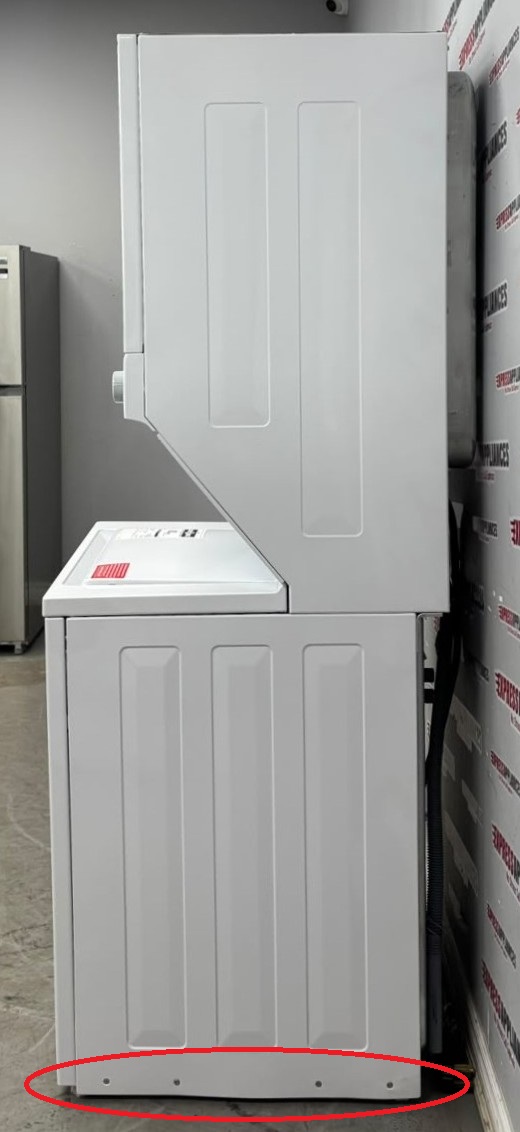 Open Box Frigidaire 27” Laundry Center Washer and Dryer FLCE752CAW4 For Sale Open Box Frigidaire 27” Laundry Center Washer and Dryer FLCE752CAW4 For Sale