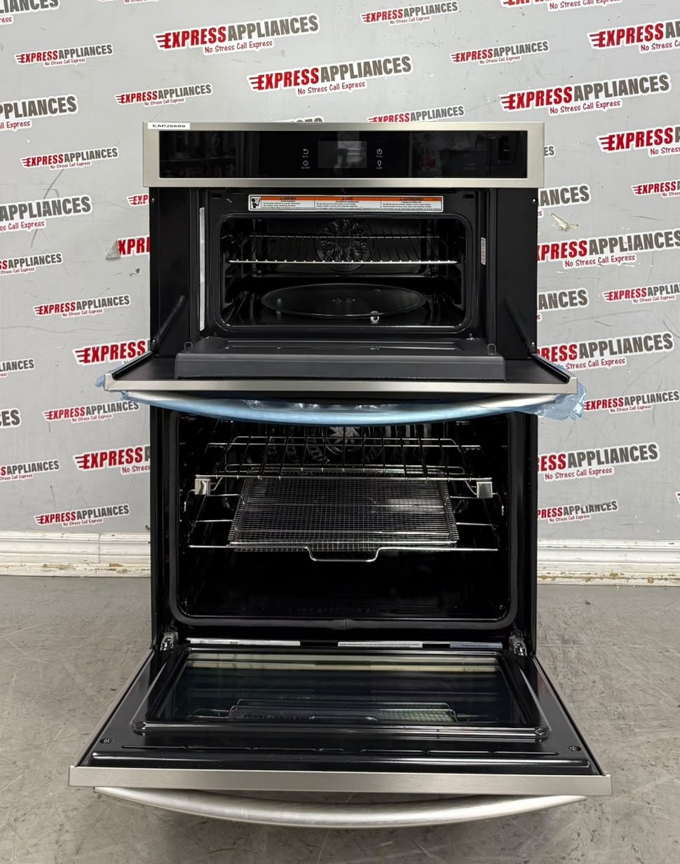 Open Box Frigidaire 30” Combo Microwave Wall Oven GCWM3067AFB For Sale Open Box Frigidaire 30” Combo Microwave Wall Oven GCWM3067AFB For Sale