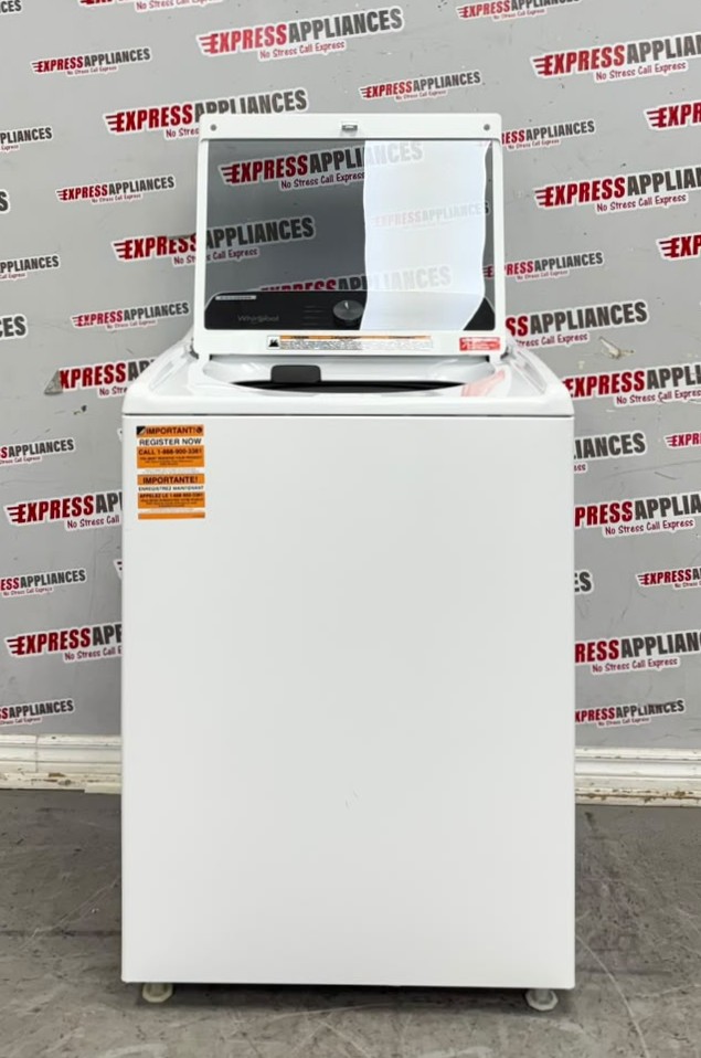 Open Box Whirlpool 27” Top Load Washing Machine WTW5057LW1 For Sale Open Box Whirlpool 27” Top Load Washing Machine WTW5057LW1 For Sale