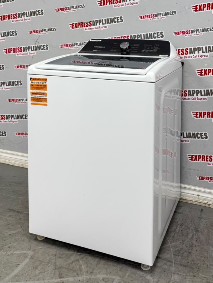 Open Box Whirlpool 27” Top Load Washing Machine WTW5057LW1 For Sale Open Box Whirlpool 27” Top Load Washing Machine WTW5057LW1 For Sale