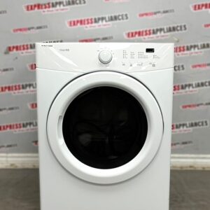 Used Frigidaire 27” Electric Stackable Dryer CFQE5000QW1 For Sale Used Frigidaire 27” Electric Stackable Dryer CFQE5000QW1 For Sale