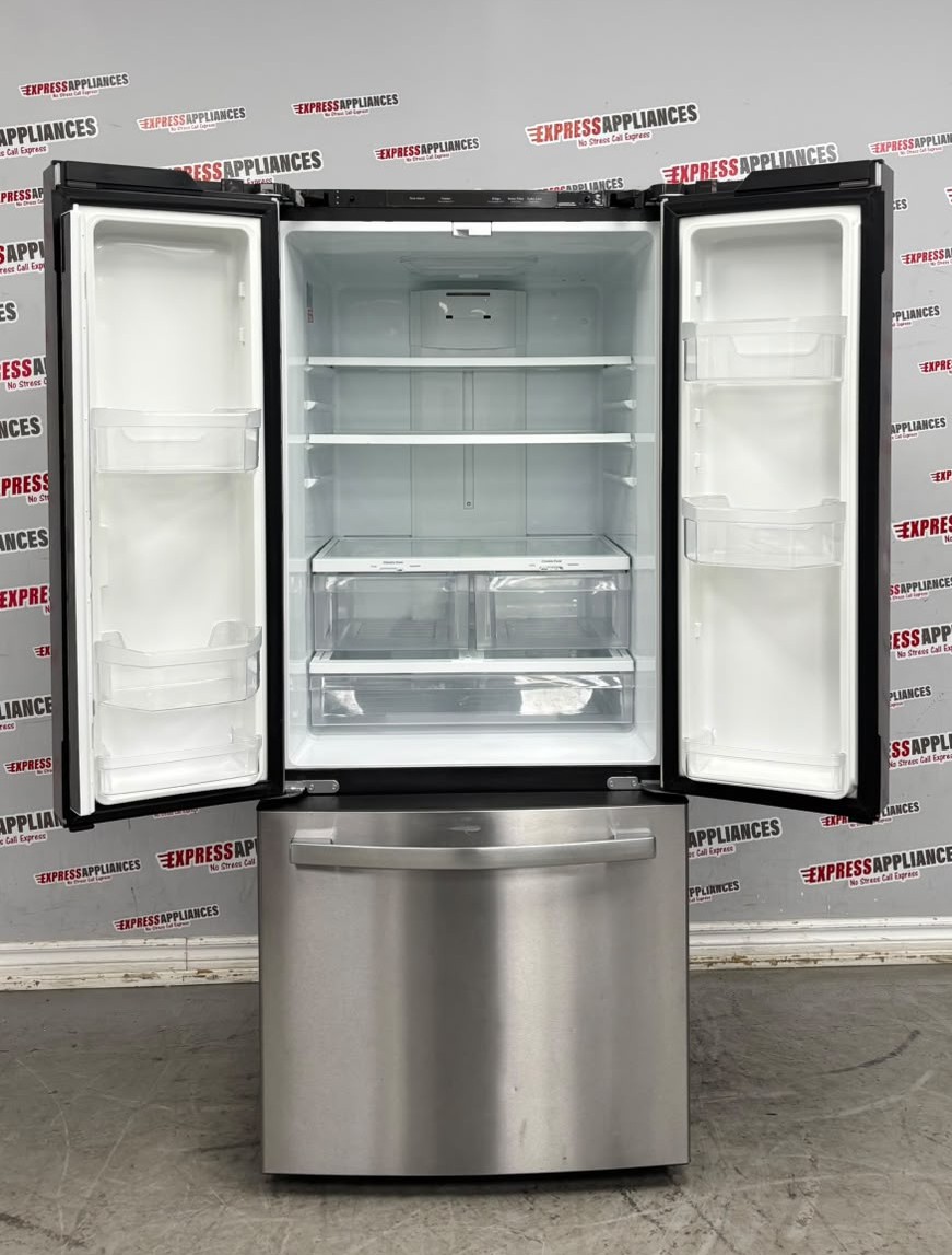 Used GE 30” French Door Refrigerator GNE21DYRBKFS For Sale Used GE 30” French Door Refrigerator GNE21DYRBKFS For Sale