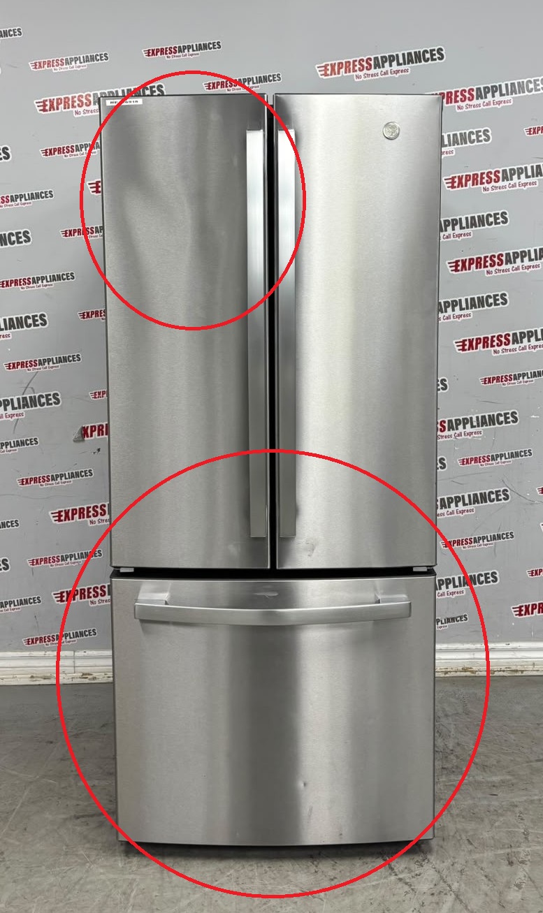 Used GE 30” French Door Refrigerator GNE21DYRBKFS For Sale Used GE 30” French Door Refrigerator GNE21DYRBKFS For Sale