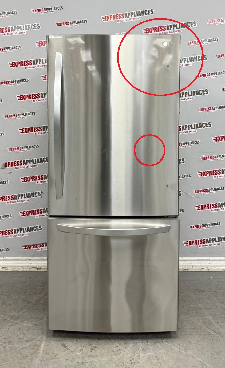 Used LG 30” Bottom Freezer Refrigerator LDNS22220S For Sale Used LG 30” Bottom Freezer Refrigerator LDNS22220S For Sale