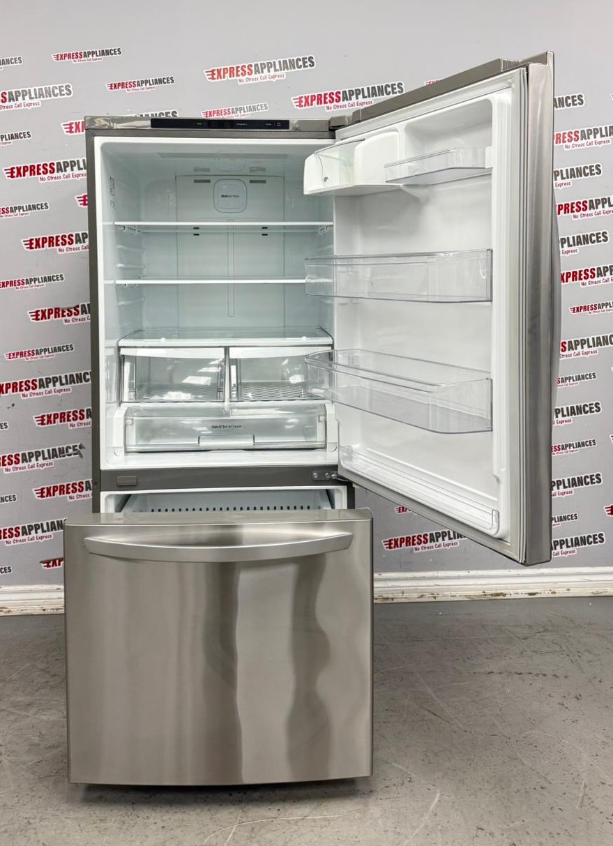 Used LG 30” Bottom Freezer Refrigerator LDNS22220S For Sale Used LG 30” Bottom Freezer Refrigerator LDNS22220S For Sale