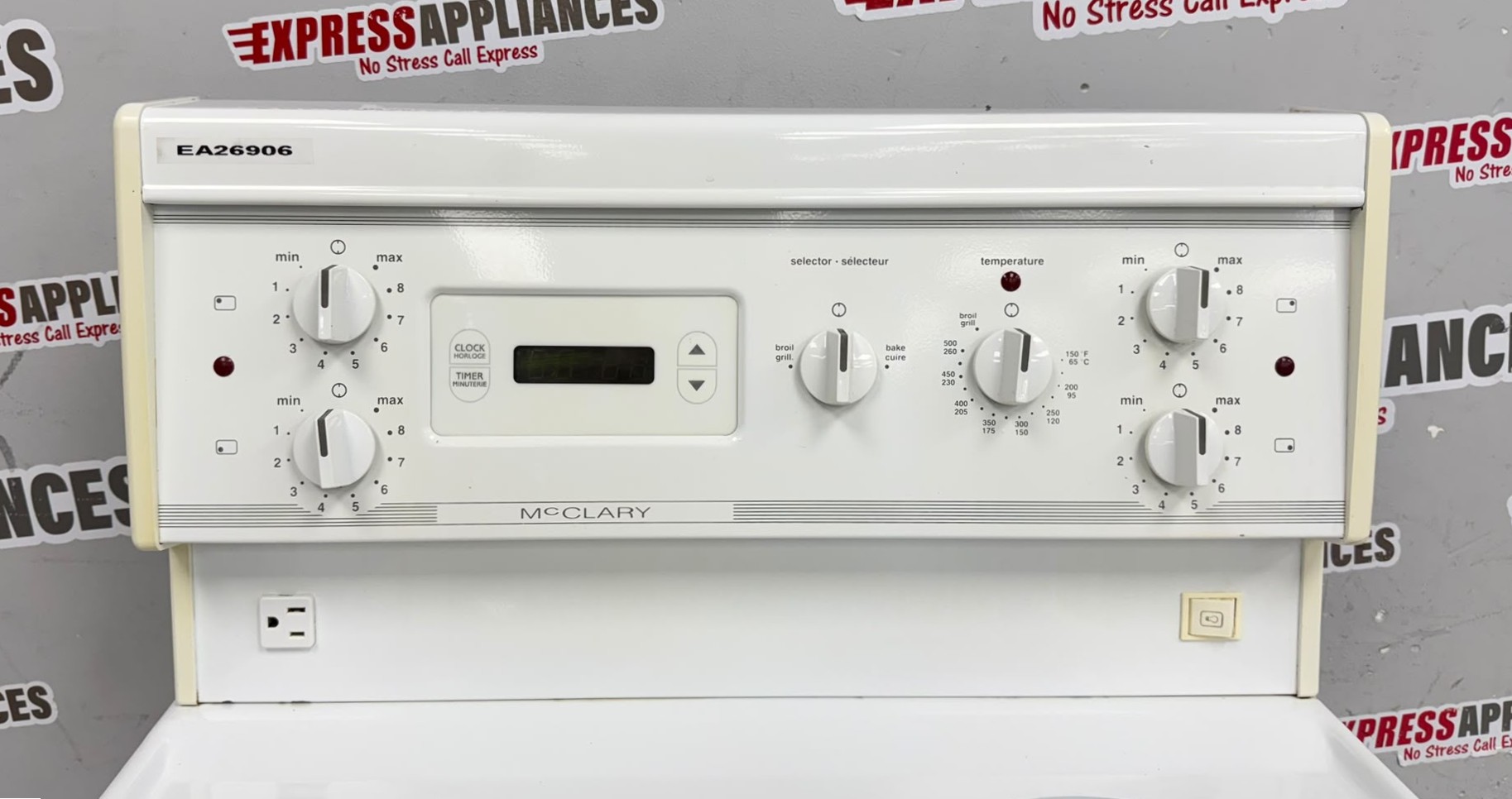 Used McClary 24" Freestanding Coil Stove YRMF2150TM0 For Sale Used McClary 24" Freestanding Coil Stove YRMF2150TM0 For Sale