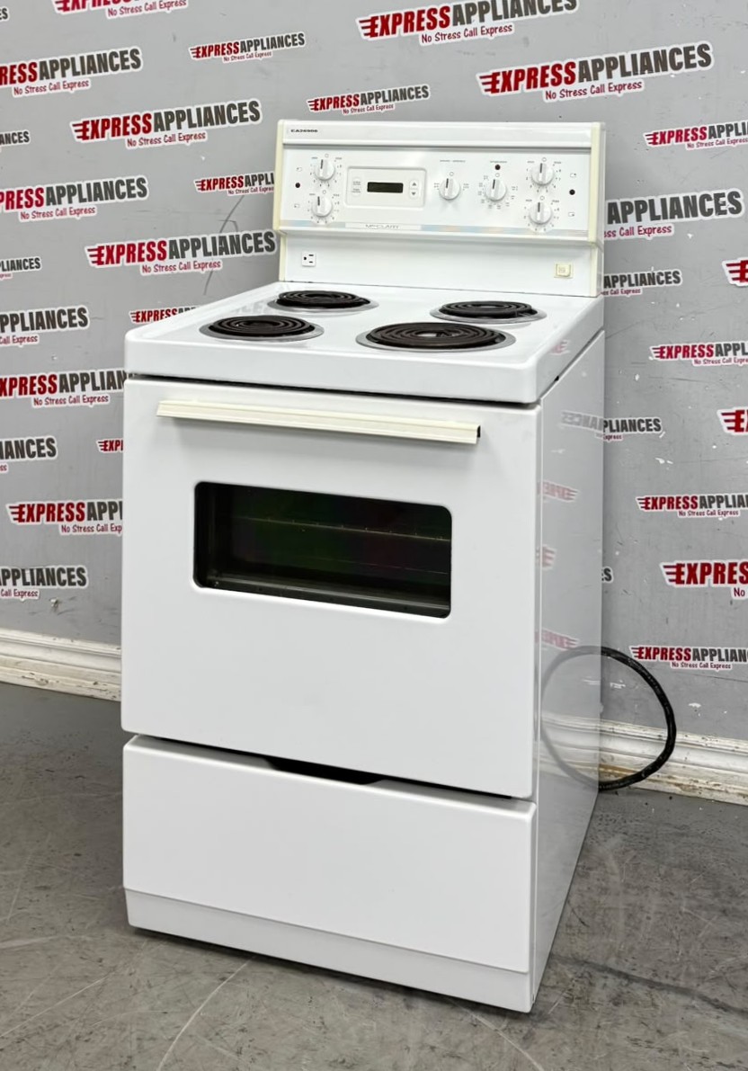 Used McClary 24" Freestanding Coil Stove YRMF2150TM0 For Sale Used McClary 24" Freestanding Coil Stove YRMF2150TM0 For Sale
