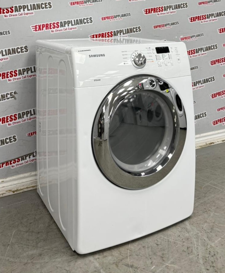 Used Samsung 27” Electric Stackable Dryer DV365ETBGWR/AC For Sale Used Samsung 27” Electric Stackable Dryer DV365ETBGWR/AC For Sale