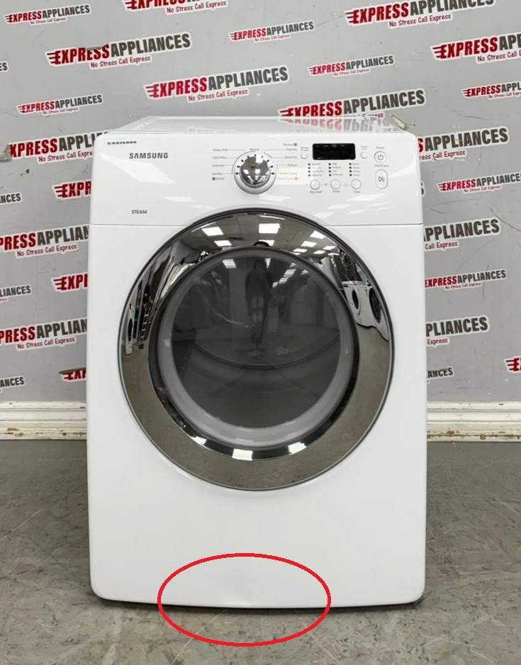 Used Samsung 27” Electric Stackable Dryer DV365ETBGWR/AC For Sale Used Samsung 27” Electric Stackable Dryer DV365ETBGWR/AC For Sale