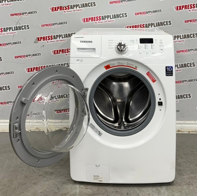 Used Samsung 27” Front Load Washing Machine WF364BVBGWR/A2 For Sale Used Samsung 27” Front Load Washing Machine WF364BVBGWR/A2 For Sale