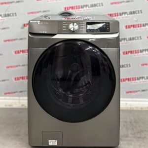 Used Samsung 27” Front Load Washing Machine WF45R6100AP/US For Sale Used Samsung 27” Front Load Washing Machine WF45R6100AP/US For Sale