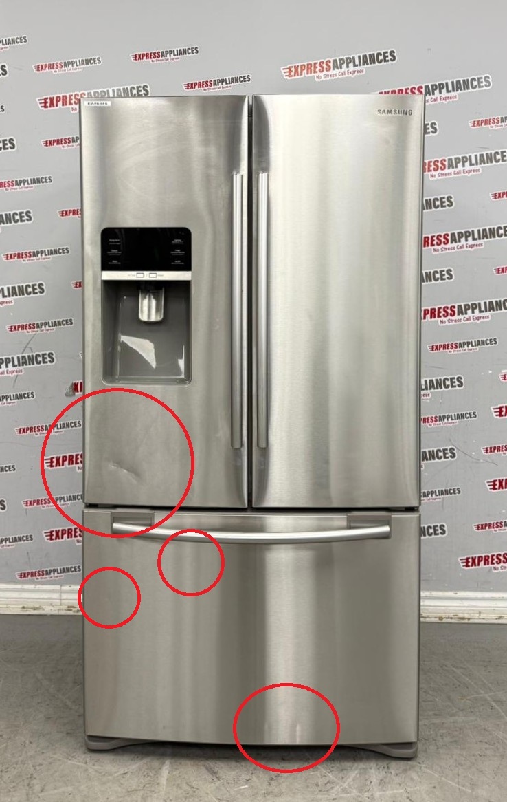Used Samsung 36” French Door Refrigerator RFG297HDRS For Sale Used Samsung 36” French Door Refrigerator RFG297HDRS For Sale