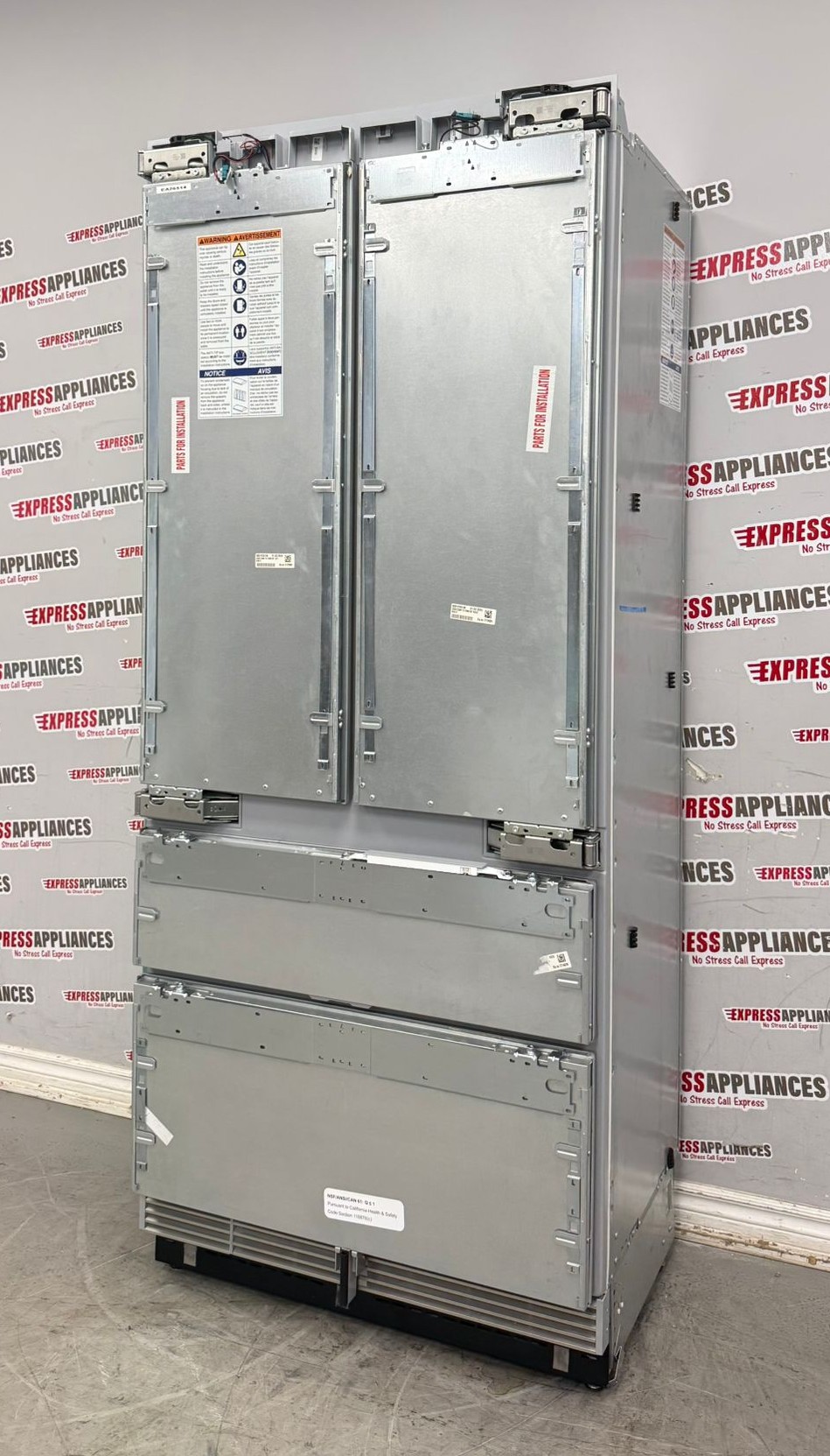 Used Thermador 36” French Door Panel Ready Built-In Refrigerator T36IT100NP/07 For Sale Used Thermador 36” French Door Panel Ready Built-In Refrigerator T36IT100NP/07 For Sale