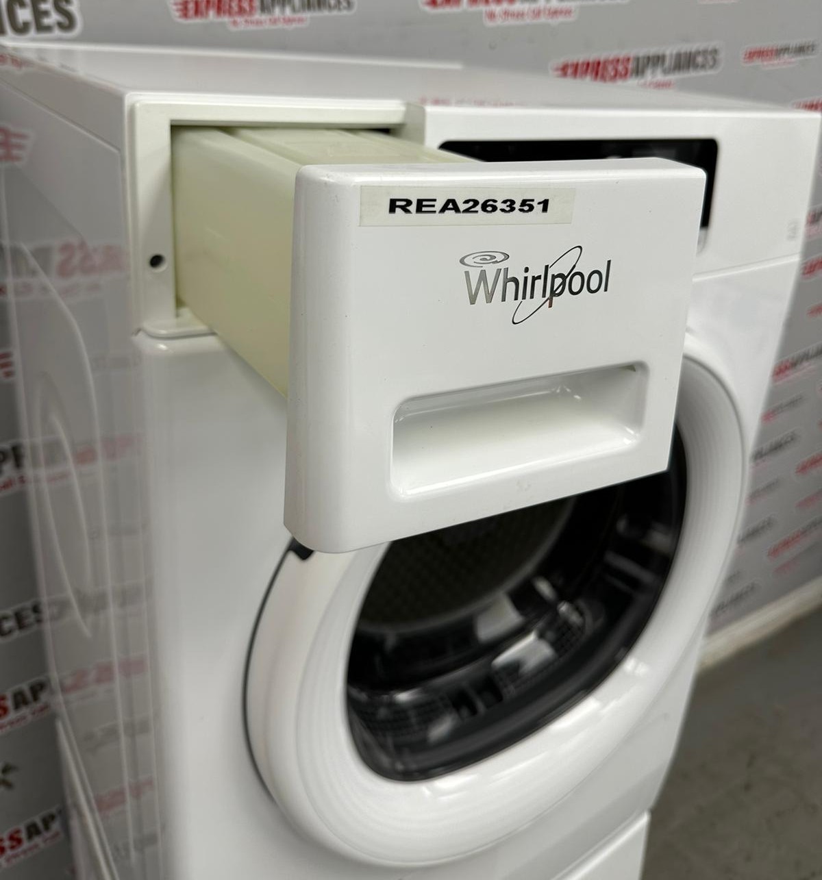 Used Whirlpool 24” Front Load Washer and Ventless Dryer Stackable Set WFW3090JW0 YWHD3090GW0 For Sale Used Whirlpool 24” Front Load Washer and Ventless Dryer Stackable Set WFW3090JW0 YWHD3090GW0 For Sale