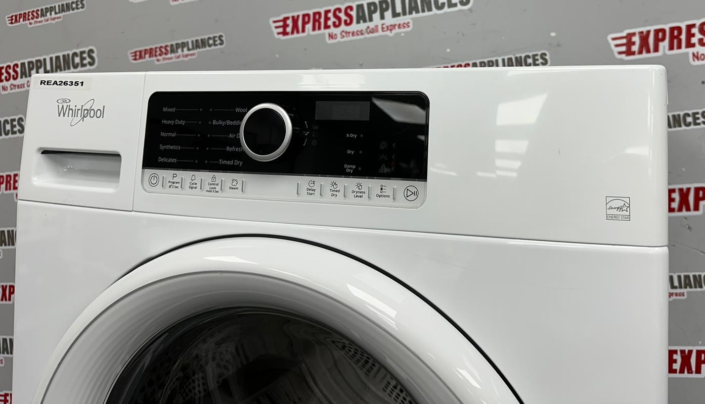 Used Whirlpool 24” Front Load Washer and Ventless Dryer Stackable Set WFW3090JW0 YWHD3090GW0 For Sale Used Whirlpool 24” Front Load Washer and Ventless Dryer Stackable Set WFW3090JW0 YWHD3090GW0 For Sale