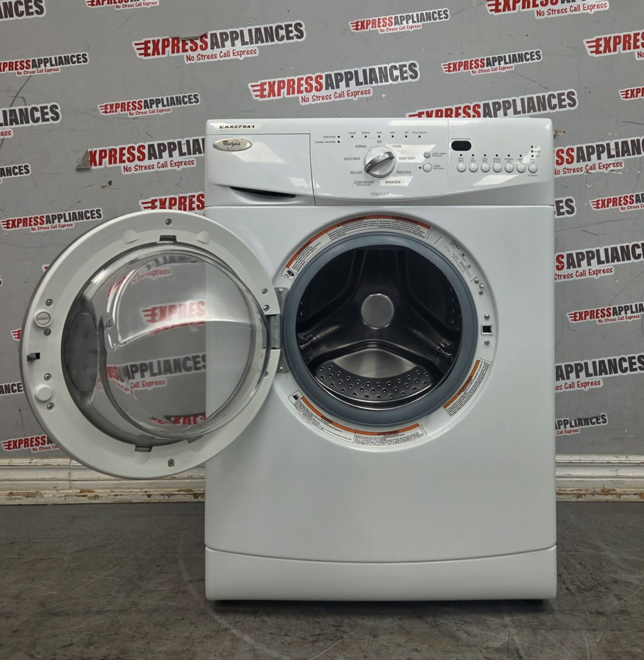 Used Whirlpool 24" Front Load Washing Machine WFC7500VW2 For Sale Used Whirlpool 24" Front Load Washing Machine WFC7500VW2 For Sale