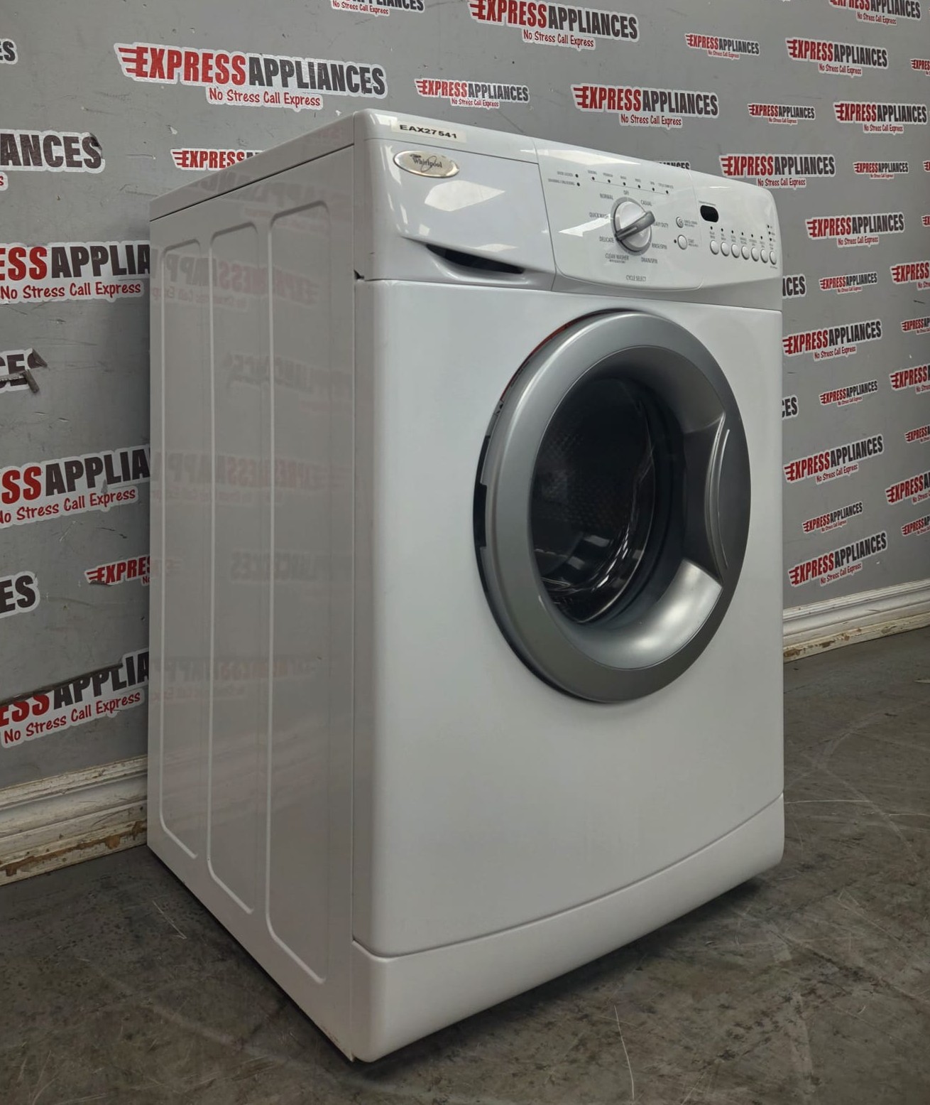 Used Whirlpool 24" Front Load Washing Machine WFC7500VW2 For Sale Used Whirlpool 24" Front Load Washing Machine WFC7500VW2 For Sale