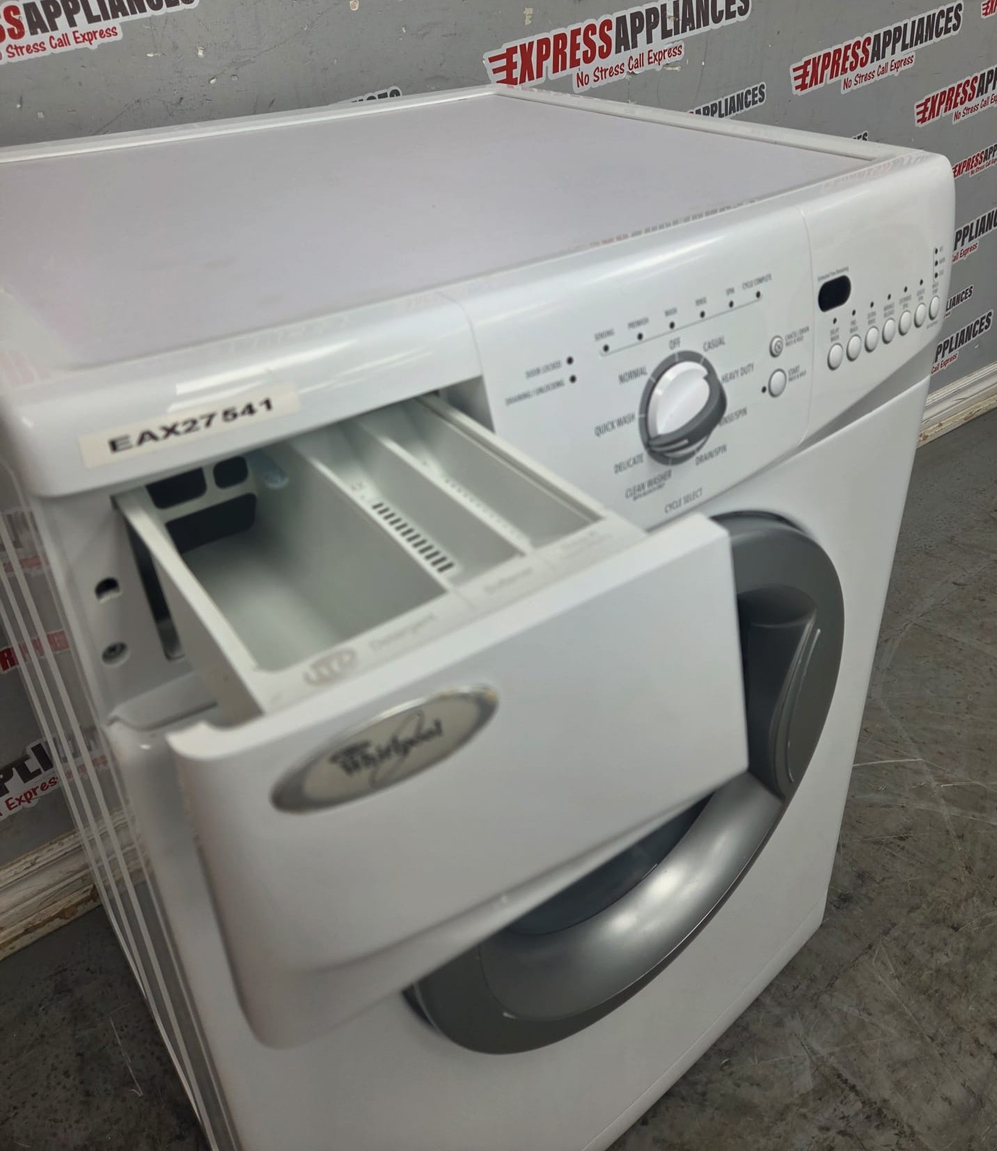 Used Whirlpool 24" Front Load Washing Machine WFC7500VW2 For Sale Used Whirlpool 24" Front Load Washing Machine WFC7500VW2 For Sale