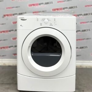 Used Whirlpool 27” Electric Stackable Dryer YWED9050XW1 For Sale Used Whirlpool 27” Electric Stackable Dryer YWED9050XW1 For Sale