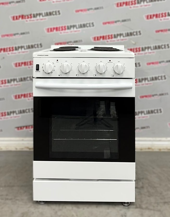 Open Box Element 24” Slide-In Coil Stove EECR24MEW-CA SKU: EAD27349 For Sale Open Box Element 24” Slide-In Coil Stove EECR24MEW-CA SKU: EAD27349 For Sale