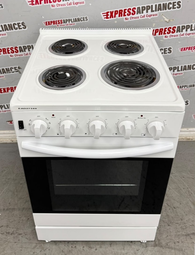 Open Box Element 24” Slide-In Coil Stove EECR24MEW-CA SKU: EAD27349 For Sale Open Box Element 24” Slide-In Coil Stove EECR24MEW-CA SKU: EAD27349 For Sale