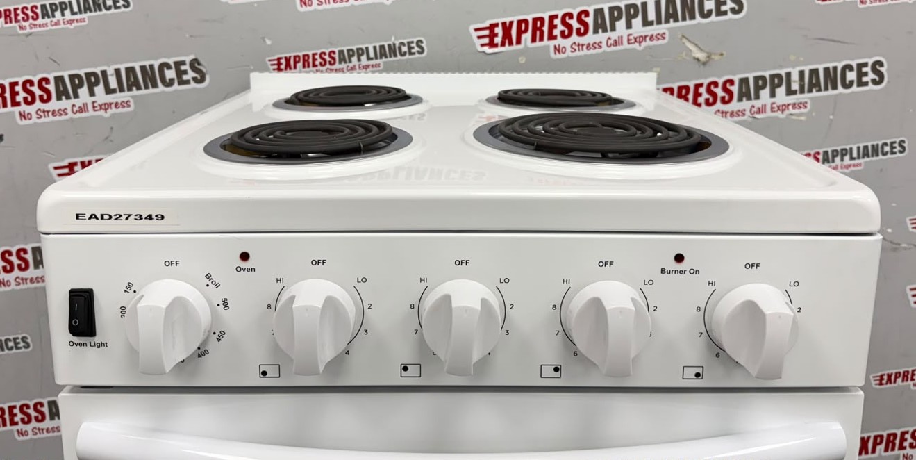 Open Box Element 24” Slide-In Coil Stove EECR24MEW-CA SKU: EAD27349 For Sale Open Box Element 24” Slide-In Coil Stove EECR24MEW-CA SKU: EAD27349 For Sale