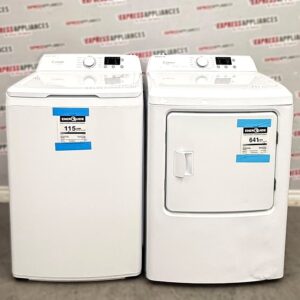 Open Box Element 27” Top Load Washer and Electric Dryer Side-By-Side Set ENTW4525EW-CA ENTDE7027EW-CA For Sale Open Box Element 27” Top Load Washer and Electric Dryer Side-By-Side Set ENTW4525EW-CA ENTDE7027EW-CA For Sale