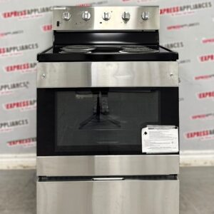 Open Box Element 30” Freestanding Coil Stove EECR34MES-CA For Sale Open Box Element 30” Freestanding Coil Stove EECR34MES-CA For Sale
