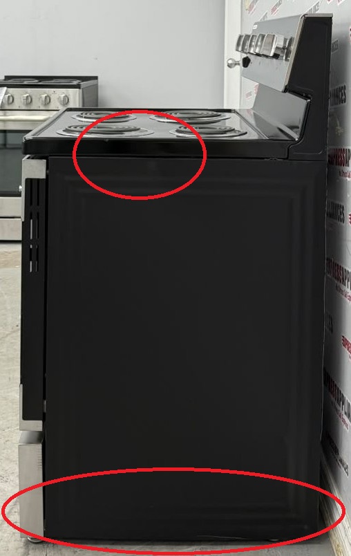 Open Box Element 30” Freestanding Coil Stove EECR34MES-CA For Sale Open Box Element 30” Freestanding Coil Stove EECR34MES-CA For Sale