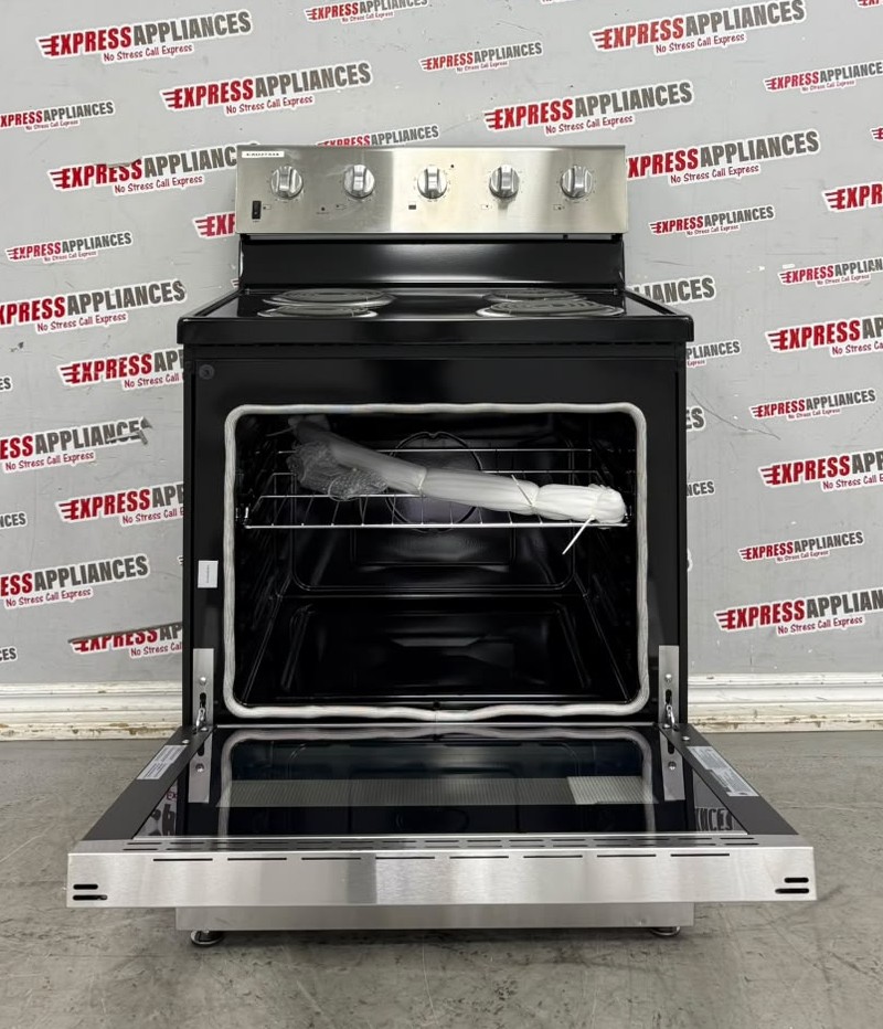Open Box Element 30” Freestanding Coil Stove EECR34MES-CA For Sale Open Box Element 30” Freestanding Coil Stove EECR34MES-CA For Sale