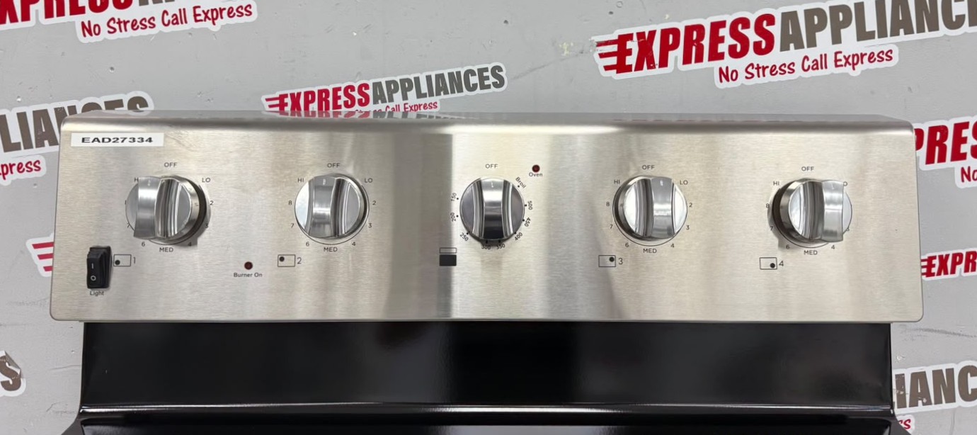 Open Box Element 30” Freestanding Coil Stove EECR34MES-CA For Sale Open Box Element 30” Freestanding Coil Stove EECR34MES-CA For Sale