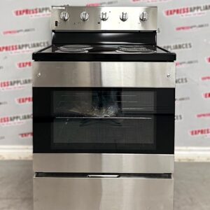 Open Box Element 30” Freestanding Coil Stove EECR34MES-CA SKU: EAD27345 For Sale