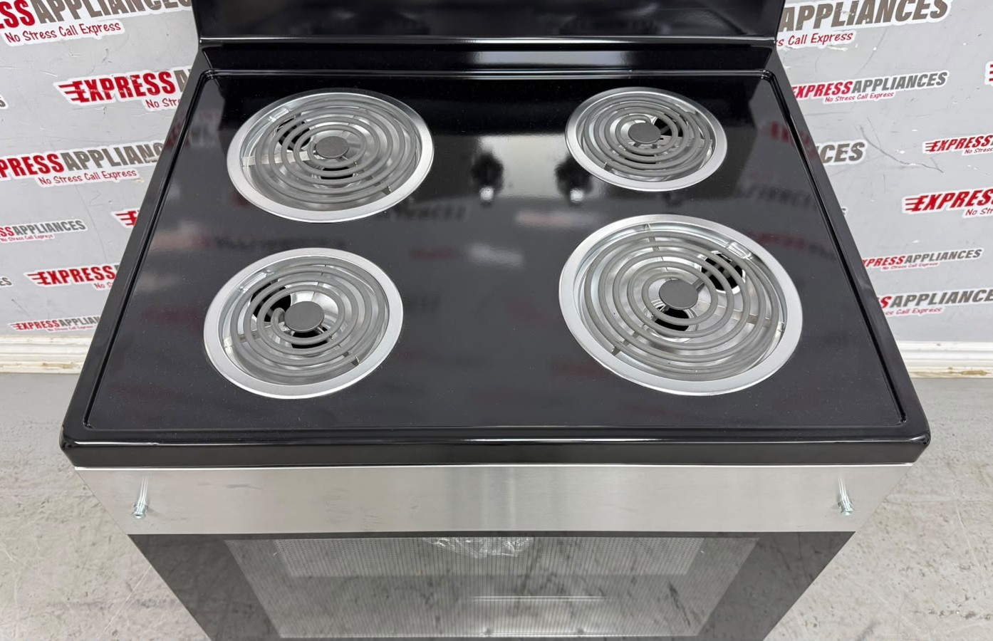 Open Box Element 30” Freestanding Coil Stove EECR34MES-CA SKU: EAD27345 For Sale Open Box Element 30” Freestanding Coil Stove EECR34MES-CA SKU: EAD27345 For Sale