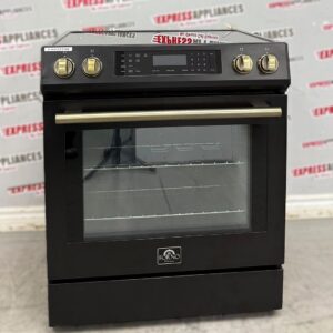 Open Box Forno 30” Slide-in Induction Stove FFSIN0905-30BLF For Sale