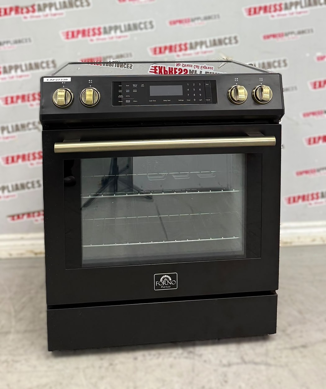 Open Box Forno 30” Slide-in Induction Stove FFSIN0905-30BLF For Sale Open Box Forno 30” Slide-in Induction Stove FFSIN0905-30BLF For Sale