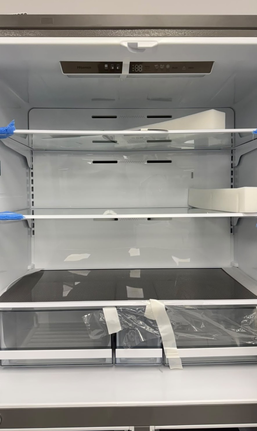 Open Box Hisense 36” Counter Depth French Door Refrigerator RQ22A4CSD SKU: EAP26929 For Sale Open Box Hisense 36” Counter Depth French Door Refrigerator RQ22A4CSD SKU: EAP26929 For Sale