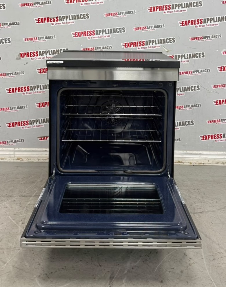 Open Box Samsung 30” Slide-In Induction Stove NSI6DG9900SRAC For Sale Open Box Samsung 30” Slide-In Induction Stove NSI6DG9900SRAC For Sale