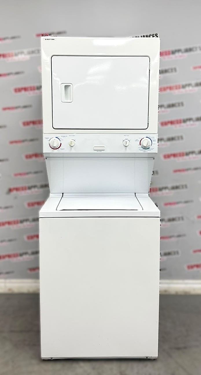 Used Frigidaire 27” Laundry Center Washer and Dryer MEX731CFS0 For Sale Used Frigidaire 27” Laundry Center Washer and Dryer MEX731CFS0 For Sale