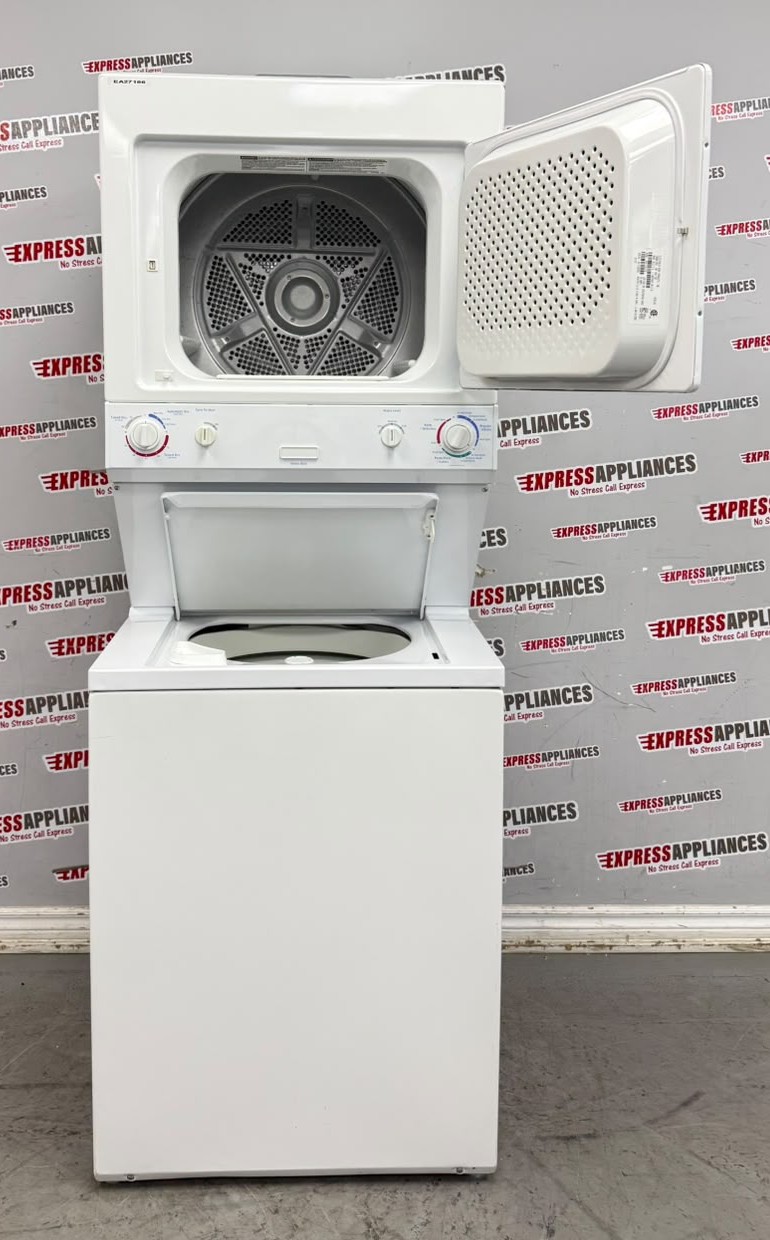Used Frigidaire 27” Laundry Center Washer and Dryer MEX731CFS0 For Sale Used Frigidaire 27” Laundry Center Washer and Dryer MEX731CFS0 For Sale