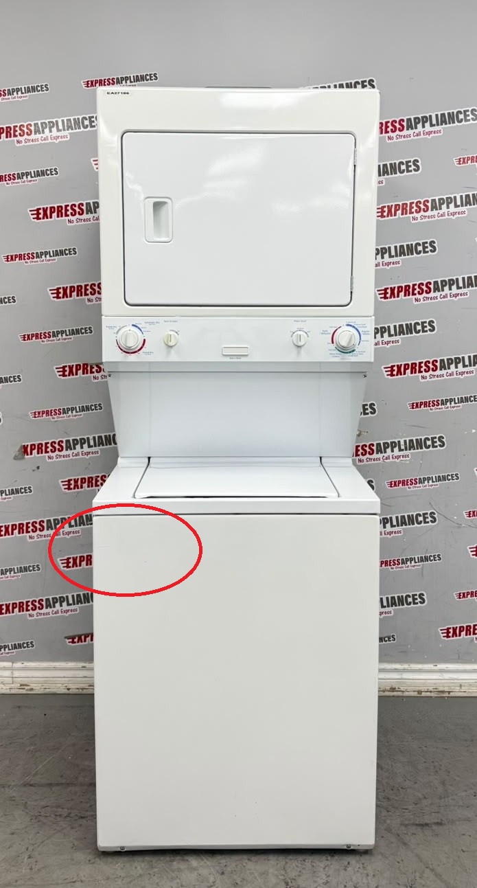Used Frigidaire 27” Laundry Center Washer and Dryer MEX731CFS0 For Sale Used Frigidaire 27” Laundry Center Washer and Dryer MEX731CFS0 For Sale