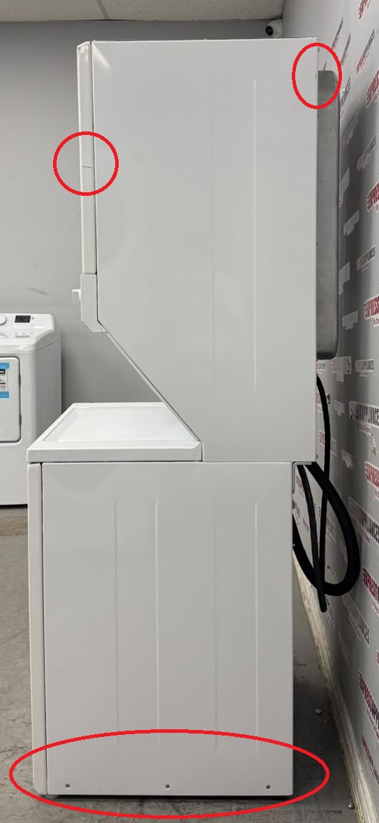 Used Frigidaire 27” Laundry Center Washer and Dryer MEX731CFS0 For Sale Used Frigidaire 27” Laundry Center Washer and Dryer MEX731CFS0 For Sale