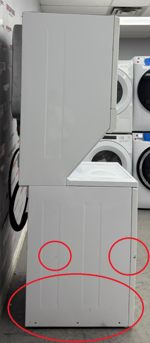 Used Frigidaire 27” Laundry Center Washer and Dryer MEX731CFS0 For Sale Used Frigidaire 27” Laundry Center Washer and Dryer MEX731CFS0 For Sale