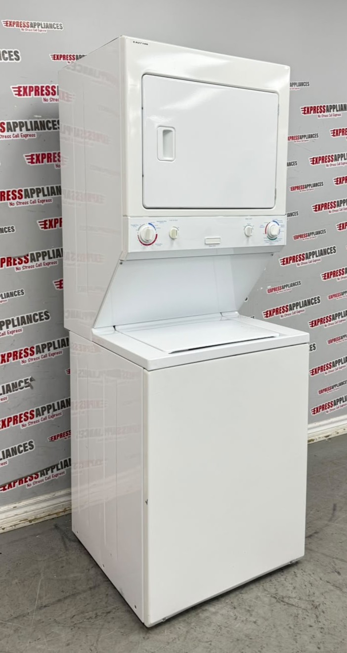 Used Frigidaire 27” Laundry Center Washer and Dryer MEX731CFS0 For Sale Used Frigidaire 27” Laundry Center Washer and Dryer MEX731CFS0 For Sale
