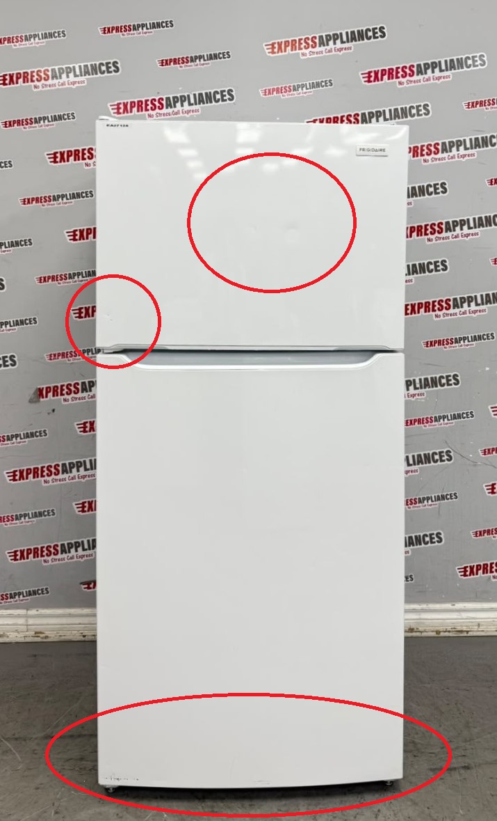 Used Frigidaire 30" Top Freezer Refrigerator FFTR2045VW3 For Sale Used Frigidaire 30" Top Freezer Refrigerator FFTR2045VW3 For Sale