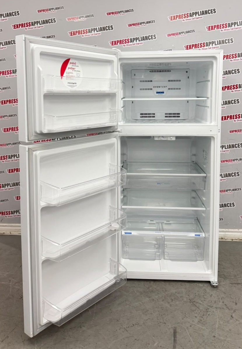 Used Frigidaire 30" Top Freezer Refrigerator FFTR2045VW3 For Sale Used Frigidaire 30" Top Freezer Refrigerator FFTR2045VW3 For Sale